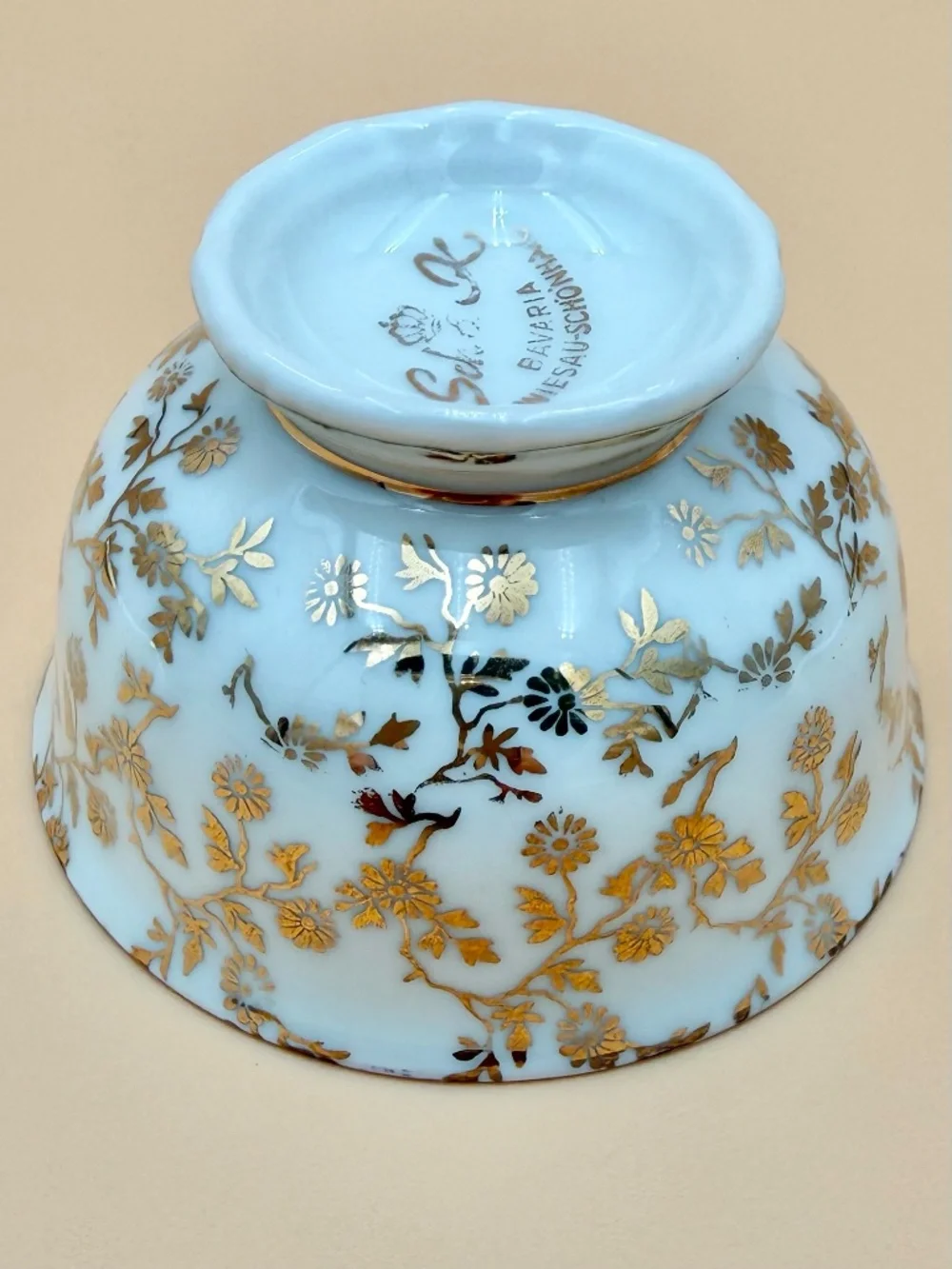 Vintage Sch & K Bavaria Wiesau-Schönhau Demitasse Cup & Saucer Loreley